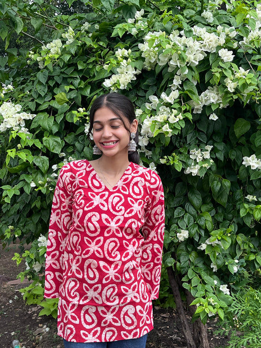 Ruchika Bell sleeves Kurti